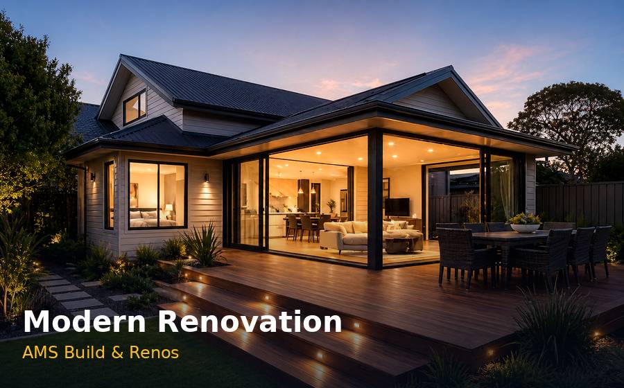 Auckland home renovation and building project